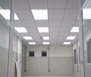 Forro de Isopor com Luminária